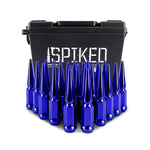 Mishimoto Mishimoto Steel Spiked Lug Nuts M14 x 1.5 24pc Set Blue