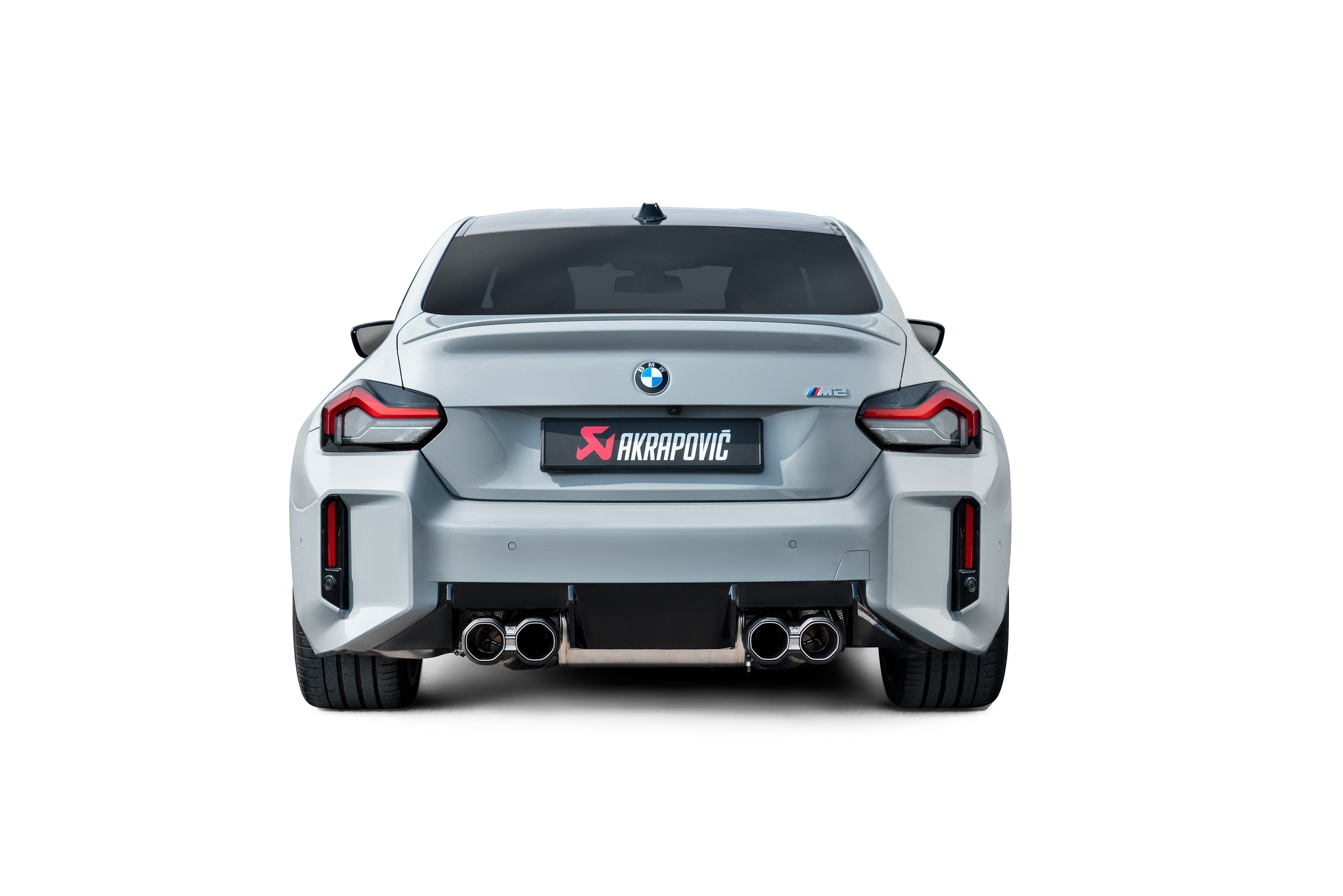 Akrapovic Slip-On Line (Titanium) S-BM/T/39H for BMW M2 (G87) 2023-2026, close-up