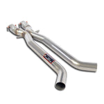 wide side view of Supersprint F1 Race Headers Back Package for BMW E92 Coupè M3 4.0 V8 2007-2013 with white background