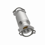 MagnaFlow 5421861 carb direct-fit catalytic converter, opposite side view of the turntable spin