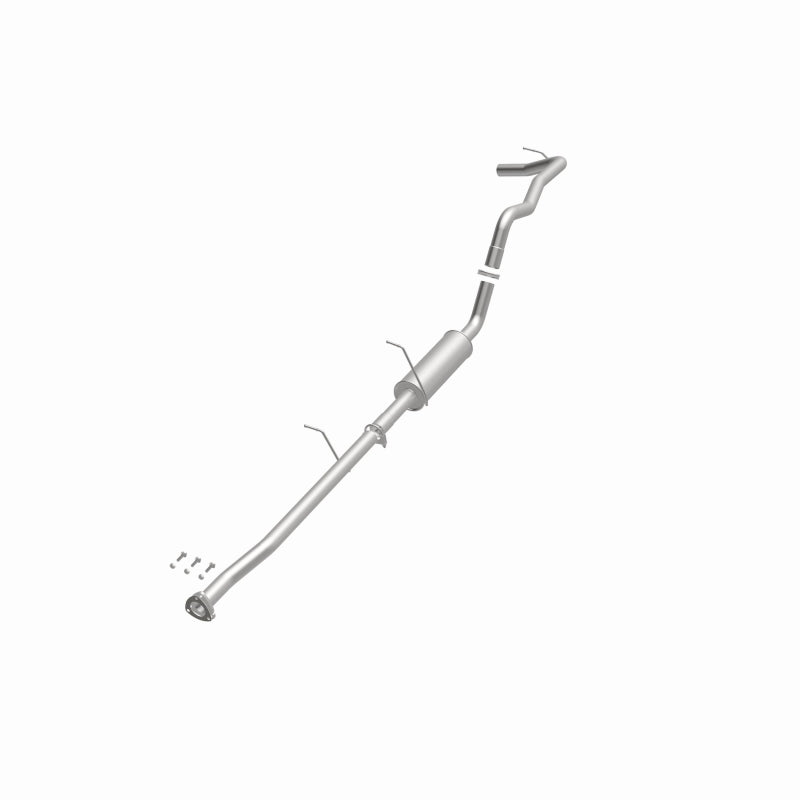 BRExhaust 106-0650 direct-fit exhaust kit, opposite front three-quarter view of the turntable spin