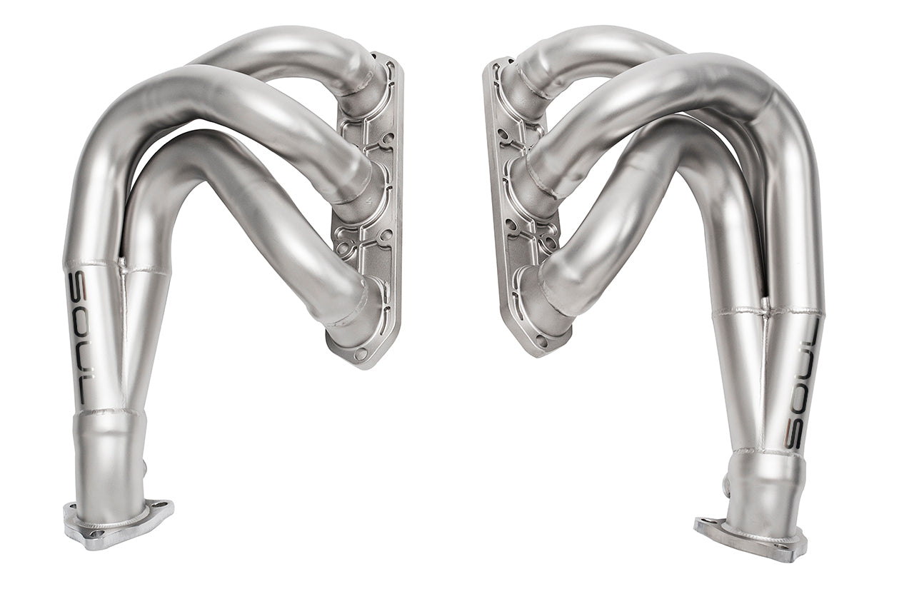 Soul 987.1 Boxster / Cayman competition package: pair of 987.1 competition headers