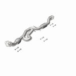 BRExhaust 107-0221 exhaust pipe, rear view of the turntable spin