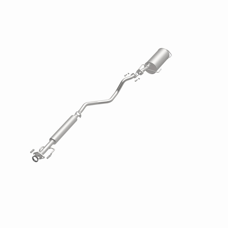 BRExhaust 106-0057 direct-fit exhaust kit, opposite front three-quarter view of the turntable spin