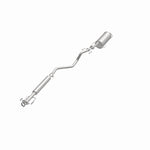 BRExhaust 106-0057 direct-fit exhaust kit, opposite front three-quarter view of the turntable spin