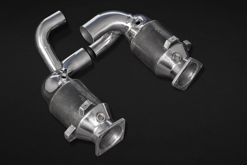 Capristo 250 cell sport cats for Porsche 991.2 Carrera/GTS with flanges