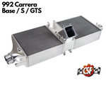 CSF intercooler system included in the M-Engineering Stage 3 package for the Porsche 992.1 Carrera