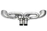 Soul 992.2 GT3 performance exhaust system: 992 GT3 performance exhaust with center tips