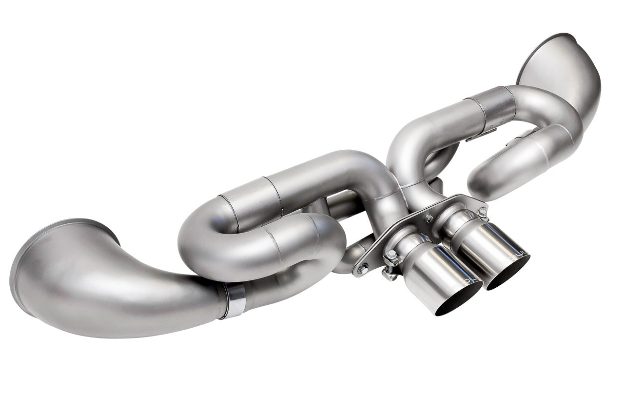 Soul 992.2 GT3 performance exhaust system: performance exhaust, side view