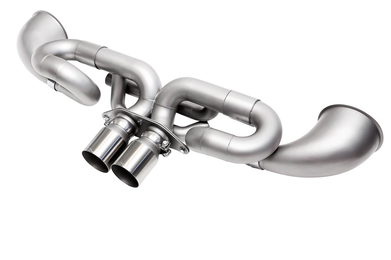 Soul 992.2 GT3 performance exhaust system: performance exhaust, top view