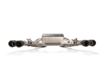 Akrapovic Slip-On Line (Titanium) S-BM/T/27H for BMW M5 (F90) 2021-2023, side view