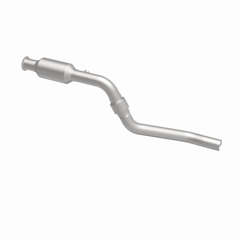 MagnaFlow 4481760 carb direct-fit catalytic converter, side view of the turntable spin