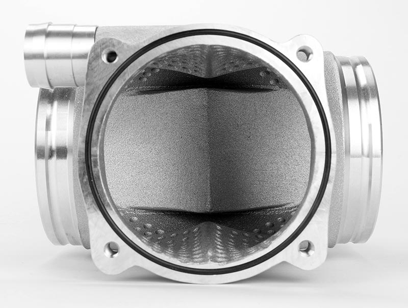 Straight into the 996 Carrera plenum throttle body opening and center Y splitter - IPD for Porsche 996 Carrera