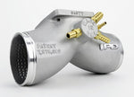 996TT IPD Competition plenum with brass vacuum fittings, patent casting and dimpled inlet - IPD for Porsche 996 Turbo