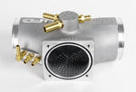 996 Turbo IPD plenum square throttle body flange with O-ring and dimpled interior - IPD for Porsche 996 Turbo