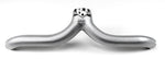 IPD cast aluminum high-flow turbo Y-pipe front view with sensor boss at the merge - IPD for Porsche 997.1 Turbo