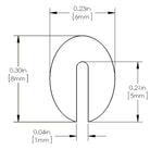 aFe Magnum FORCE Replacement Edge Trim Kit 1/16 IN X 36 IN L