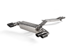 Akrapovic Evolution Line (Titanium) S-PO/TI/11H for Porsche Cayenne 2019-2020, side view