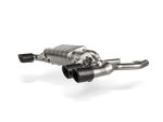 Akrapovic BMW M240i (G42) Slip-On Line Exhaust (Titanium)(will need BMW#18 30 8 686 640) S-BM/T/32H for BMW M240i G42 2022-2027, angled view