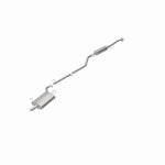 BRExhaust 106-0362 direct-fit exhaust kit, rear view of the turntable spin