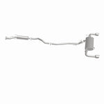 BRExhaust 106-0137 direct-fit exhaust kit, side view of the turntable spin