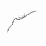 BRExhaust 106-0480 direct-fit exhaust kit, rear view of the turntable spin