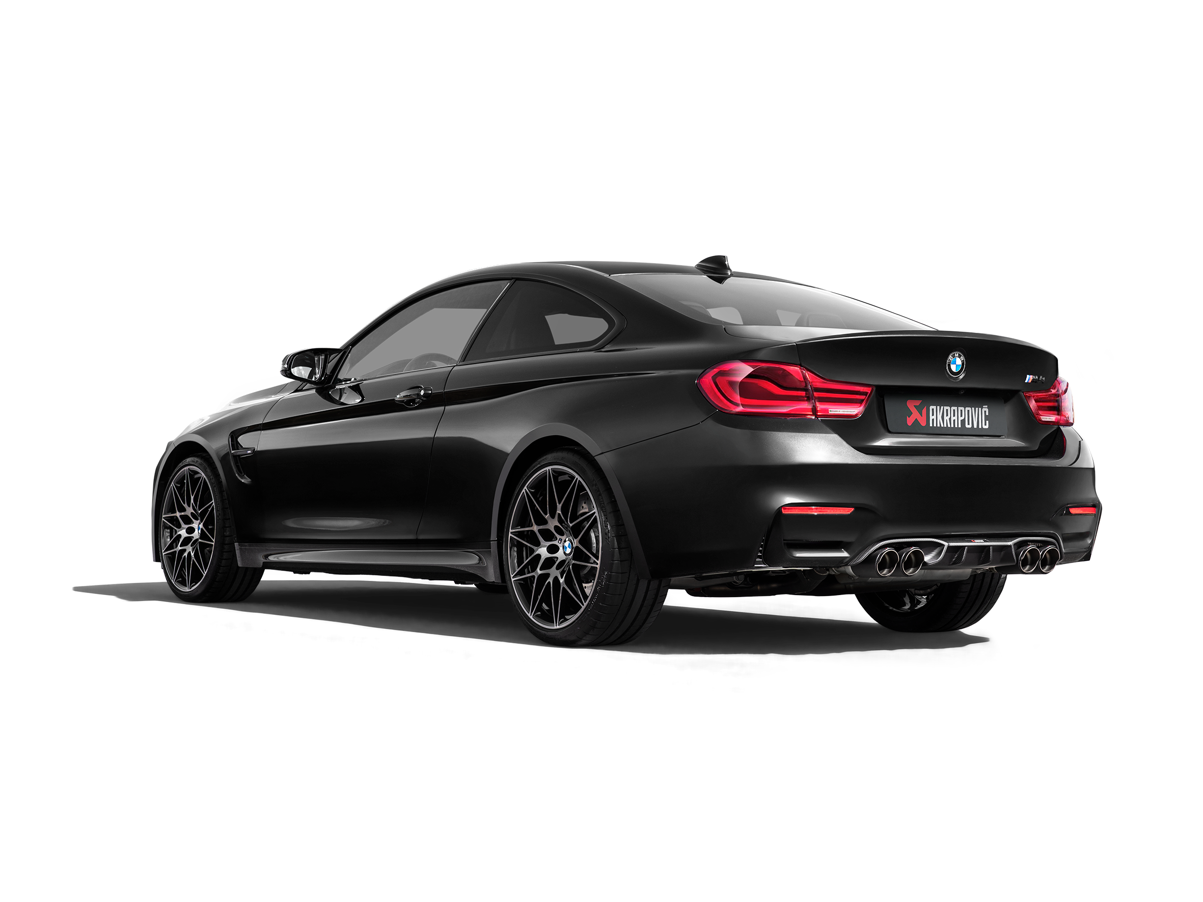 Akrapovic BMW M4 (F82/F83) Slip-On Line (Titanium) S-BM/T/4H for BMW M4 F82/F83 2018-2020, detail view