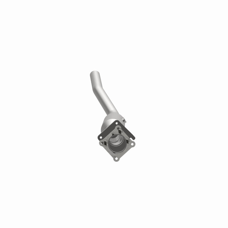 MagnaFlow 5551192 carb direct-fit catalytic converter, opposite side view of the turntable spin
