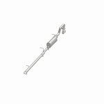 BRExhaust 106-0280 direct-fit exhaust kit, opposite front three-quarter view of the turntable spin