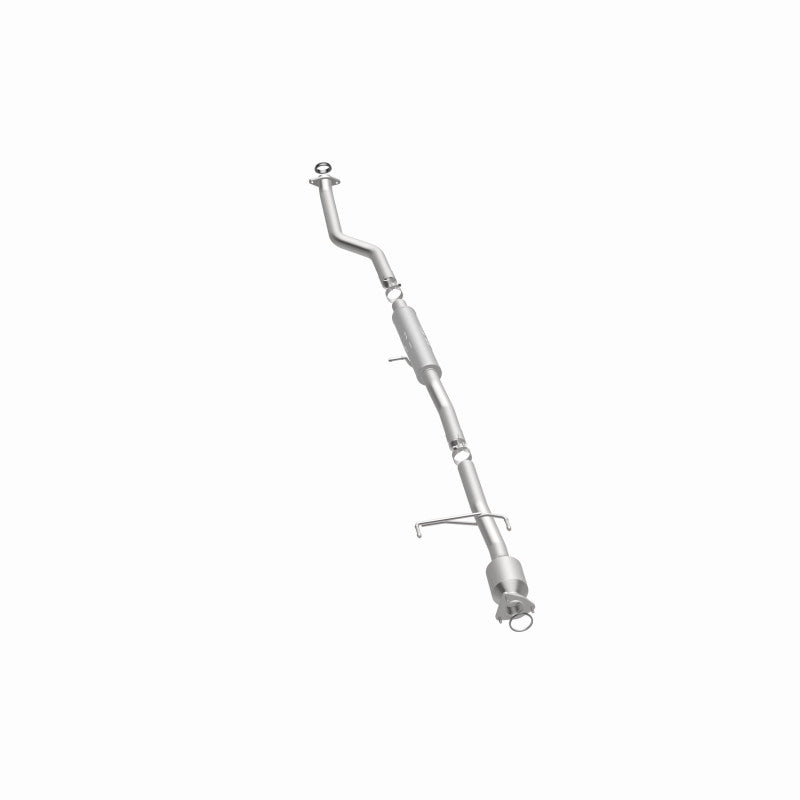 MagnaFlow 5491043 carb direct-fit catalytic converter, opposite side view of the turntable spin