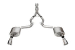 Corsa 24+ Ford Mustang GT Xtreme Cat-Back Exhaust Sys. 3.0in Dual Rear Exit w/4.5in Pro Series Tips