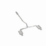 BRExhaust 106-0459 direct-fit exhaust kit, rear three-quarter view of the turntable spin
