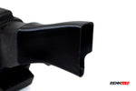 Black V12 airbox inlet duct from the side - V12 Airbox Inlets for the 1993-2002 600 SL / SL 600