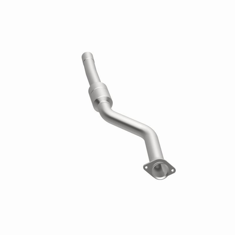 MagnaFlow 5421172 carb direct-fit catalytic converter, opposite side view of the turntable spin