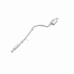 BRExhaust 106-0900 direct-fit exhaust kit, opposite front three-quarter view of the turntable spin