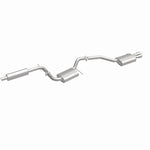 BRExhaust 106-0858 direct-fit exhaust kit, front three-quarter view of the turntable spin