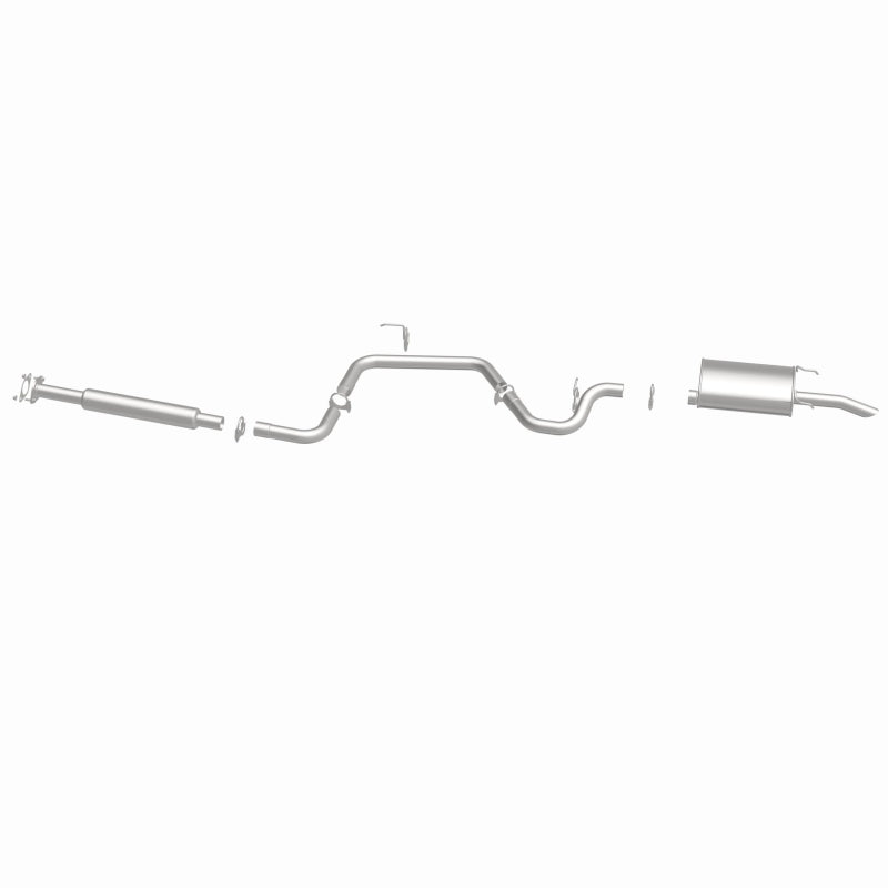 BRExhaust 106-0718 direct-fit exhaust kit, side view of the turntable spin