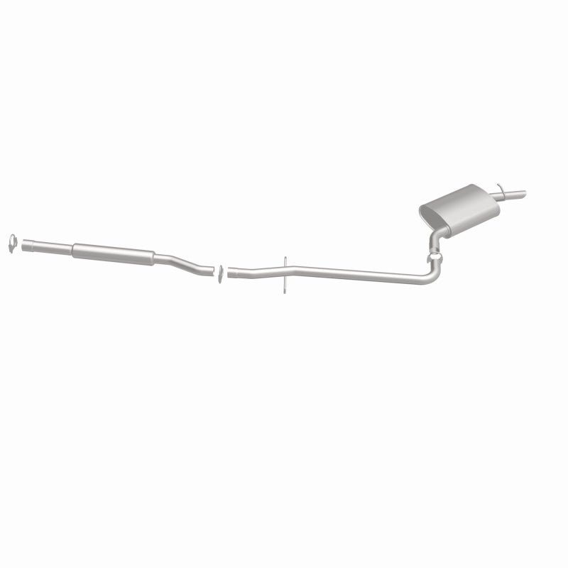 BRExhaust 106-0072 direct-fit exhaust kit, side view of the turntable spin