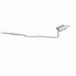 BRExhaust 106-0072 direct-fit exhaust kit, side view of the turntable spin