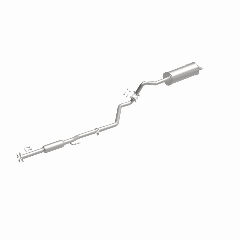 BRExhaust 106-0856 direct-fit exhaust kit, front three-quarter view of the turntable spin