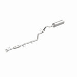 BRExhaust 106-0856 direct-fit exhaust kit, front three-quarter view of the turntable spin