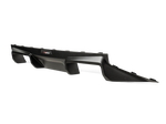 Akrapovic matte carbon fiber rear diffuser DI-BM/CA/10/M for BMW M2 G87 2023-2027, side view