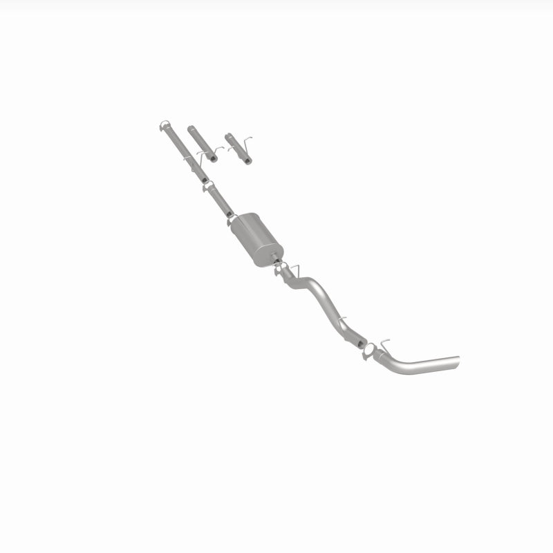 BRExhaust 106-0028 direct-fit exhaust kit, rear three-quarter view of the turntable spin