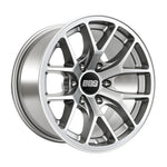 BBS TS-P 17x9in - 6x135 - 87.1 CB - ET-12 - Satin Silver Wheel