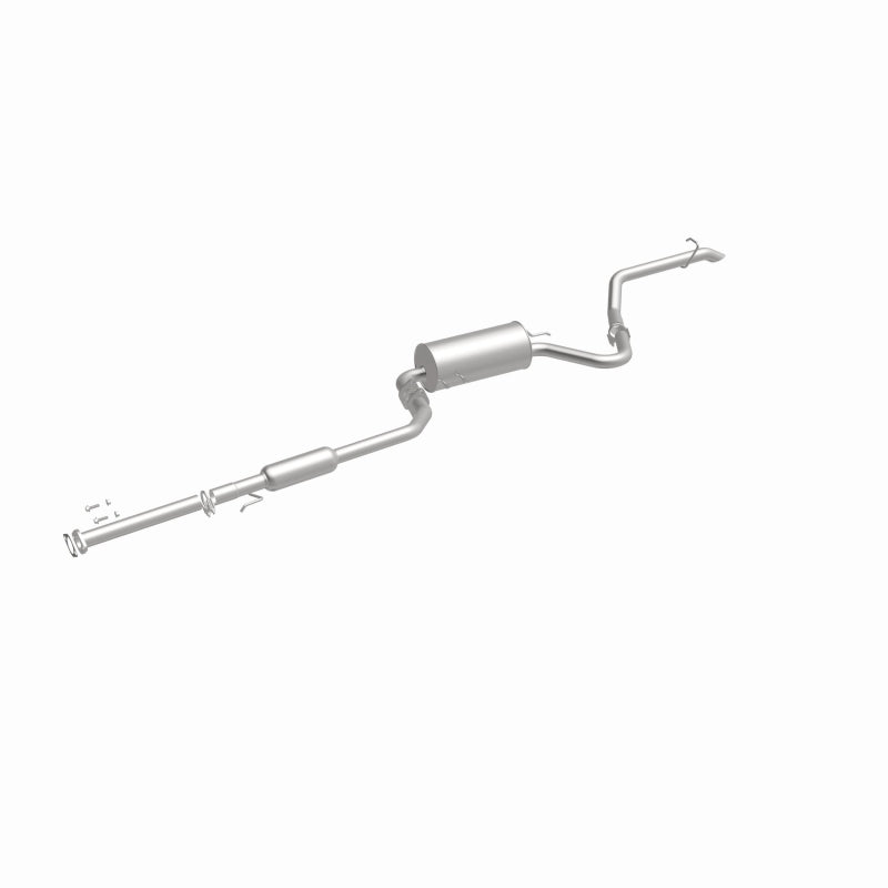 BRExhaust 106-0798 direct-fit exhaust kit, front three-quarter view of the turntable spin