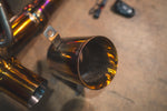 Titanium exhaust Ferrari 458 Speciale: outlet opening