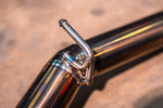 Valvetronic Designs Exhaust Aston Martin DB11 5.2L manufacturer gallery: bent mounting rod welded to a curved pipe