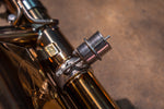 Titanium exhaust Dodge Hellcat: valve close-up