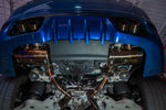 Valvetronic Designs Exhaust Range Rover Sport L494 manufacturer gallery: rear underside showing both mufflers and exhaust branches