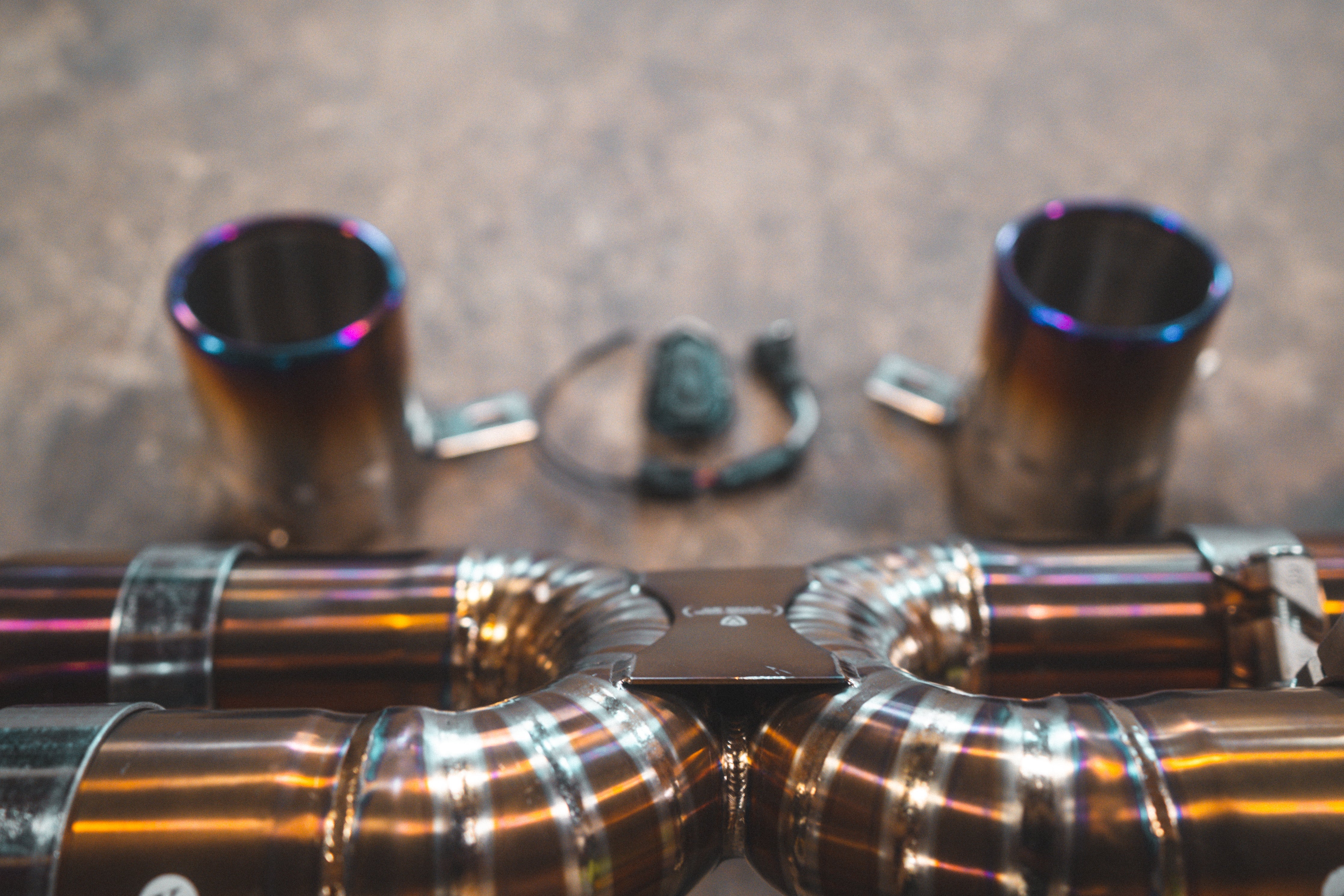 Valvetronic Designs Titanium Valved Exhaust Ferrari F8 product detail
